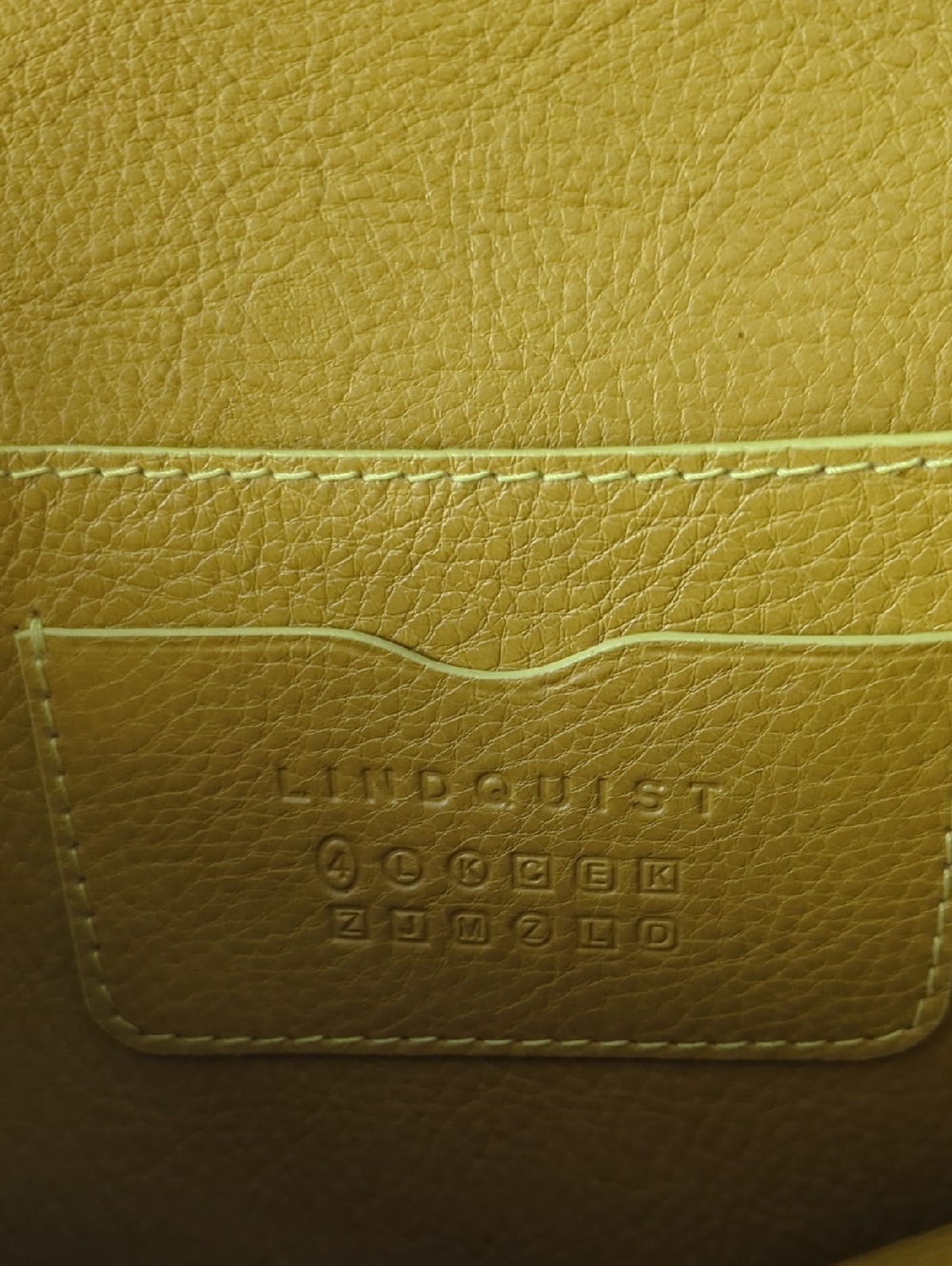 Lindquist Object Mezzo Bag Chartreuse - Picture 5 of 8